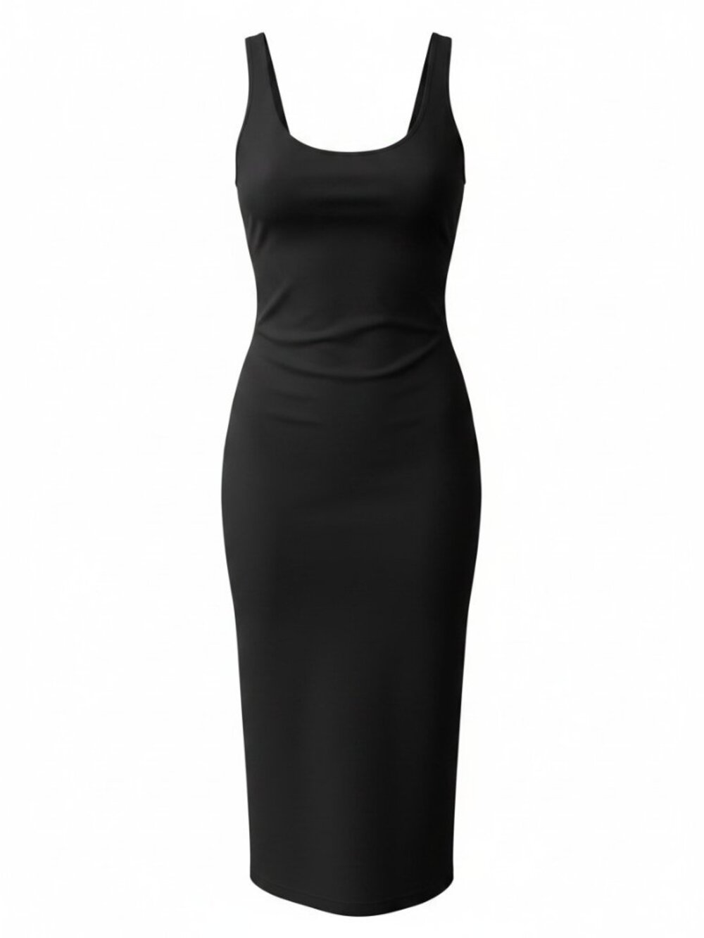Soma Wknd Black Lounger Tank Dress Partially Lined Womens Size L -Leisure Resort